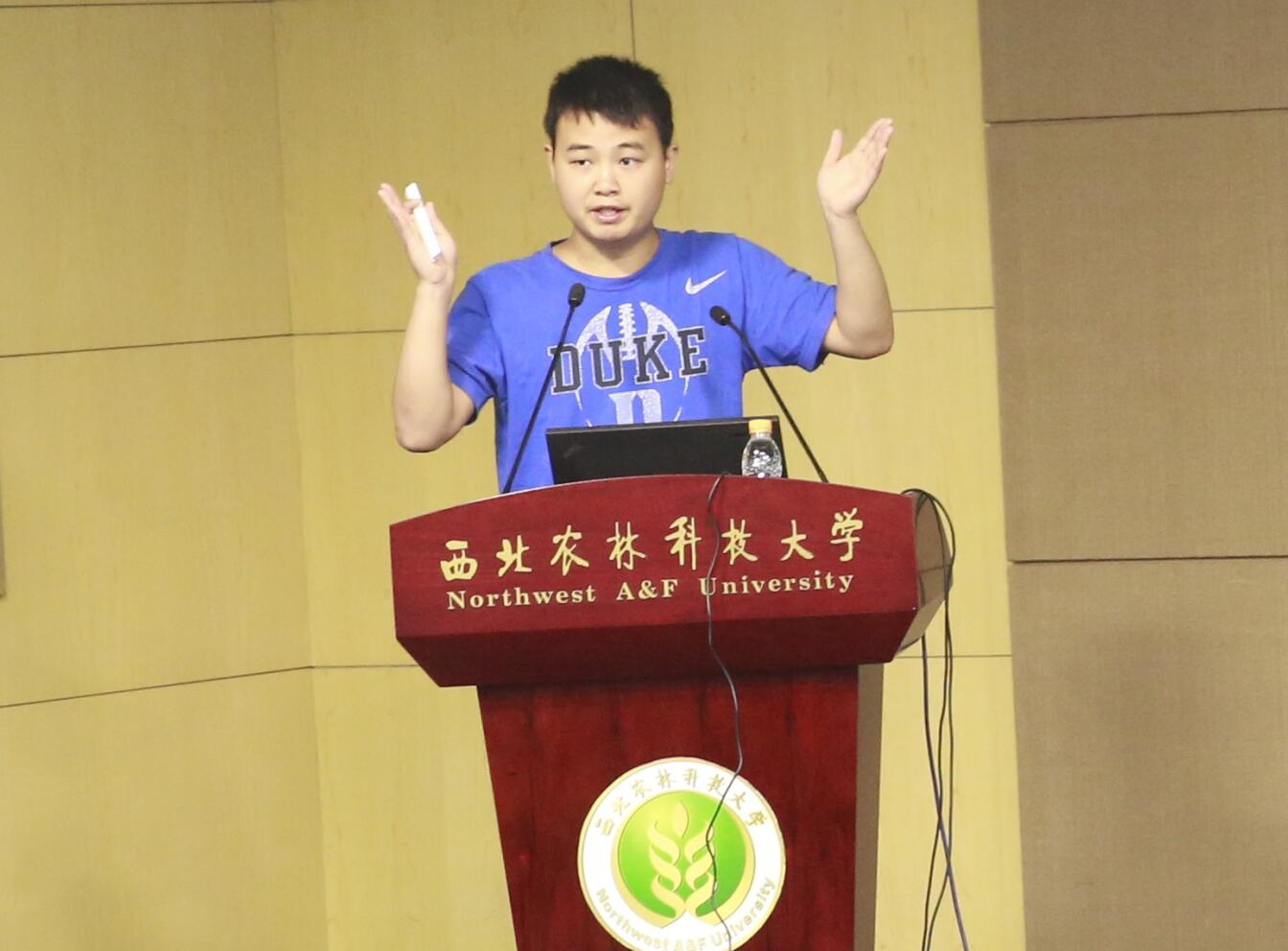 杜克大学胥国勇博士来我室进行学术交流