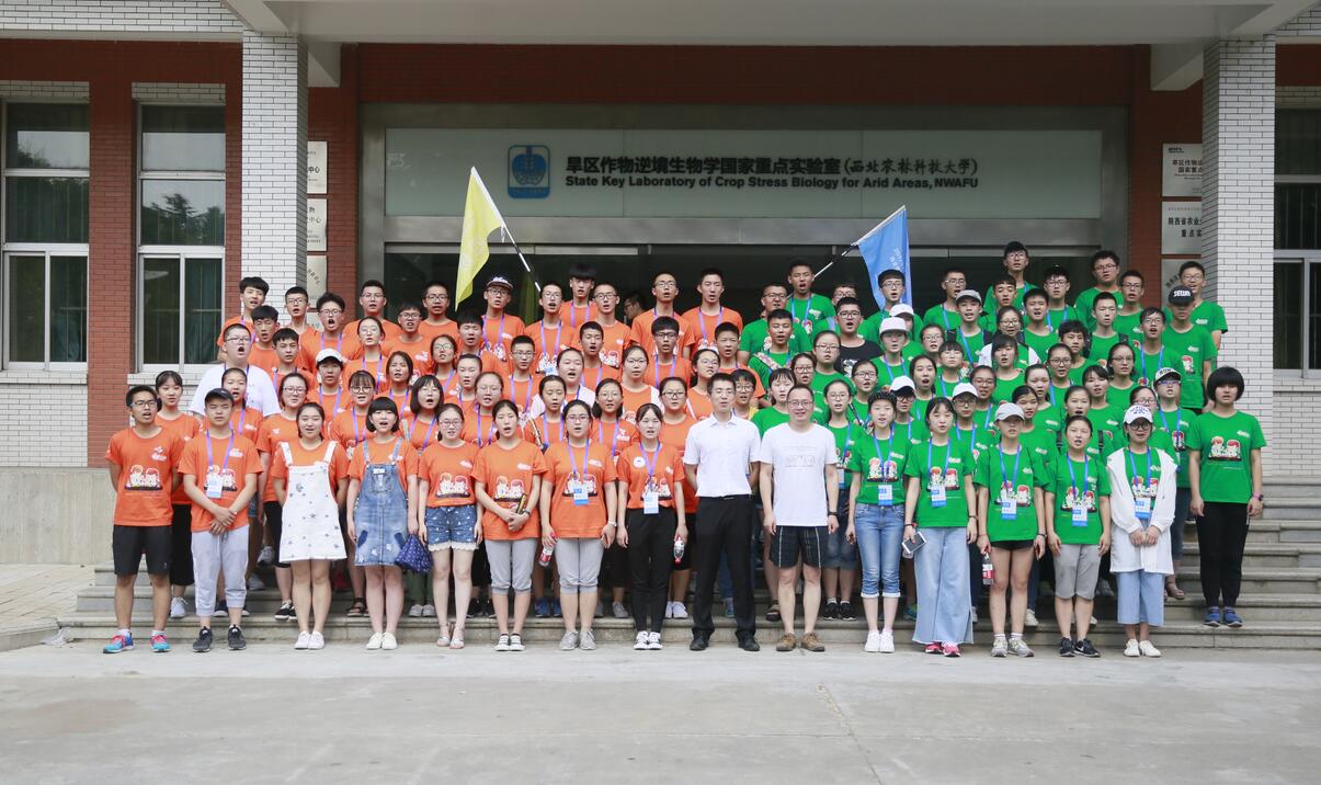 全国科学营200名高中理科生来我室参观
