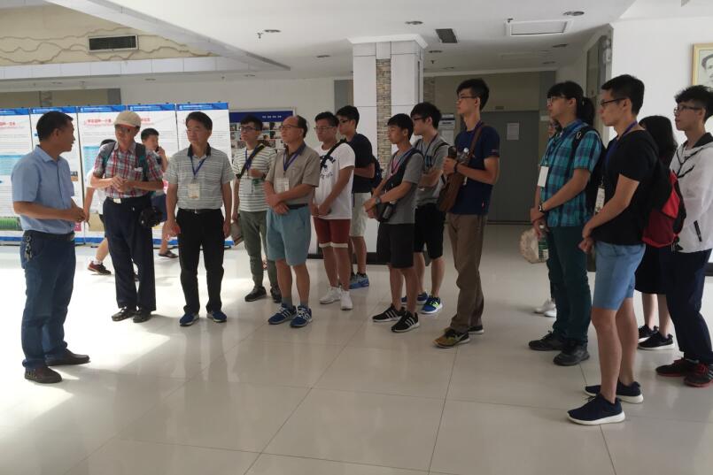 十一届海峡两岸高校学生“同根▪同源”文化交流活动师生来我室参观访问