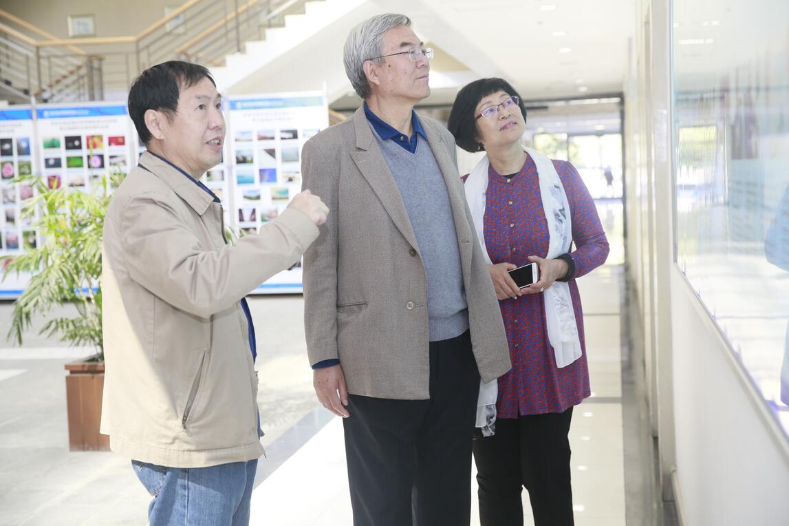 兰州大学南志标院士来我室考察访问