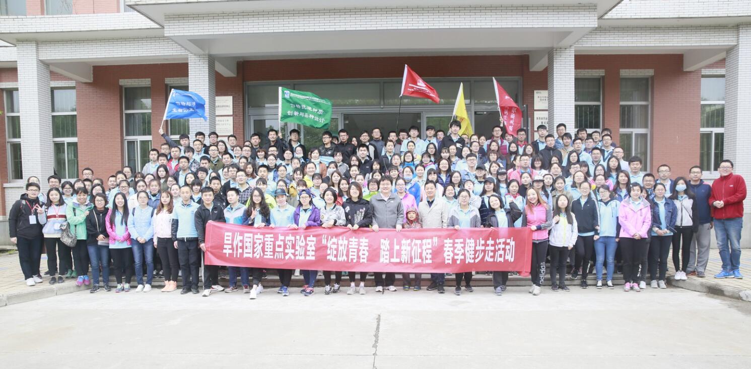 我室举办第四届“健步走”活动