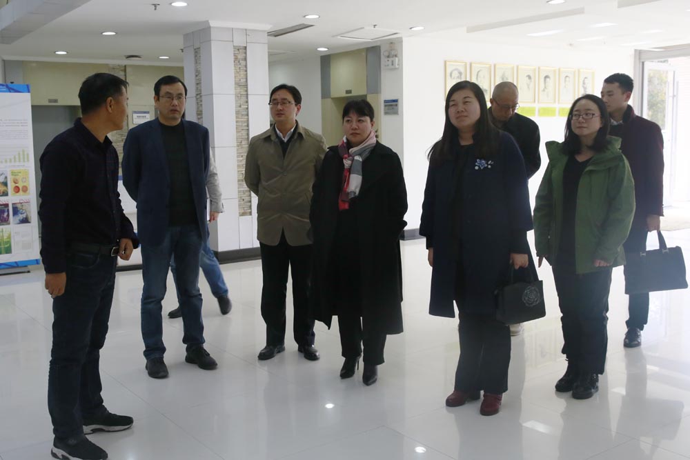 全国政协调研组一行来我室调研