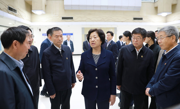 我室学习孙春兰副总理来校调研指示精神