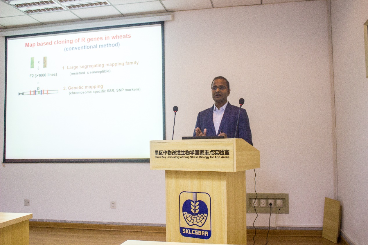 澳大利亚联邦科工组织Sambasivam Periyannan研究员来我室做学术报告